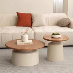 Ensemble table basse et table d'appoint